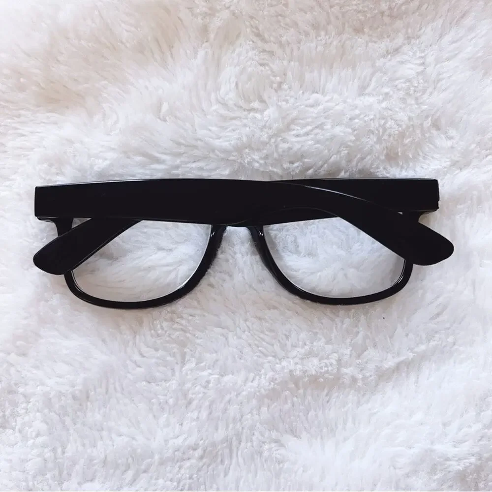 Tara Black Rectangular Reader Glasses